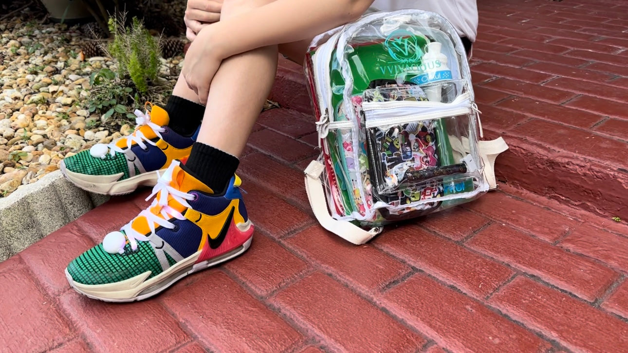 LED Backpack & Shoelaces Combo (Perfect for Festivals & School)