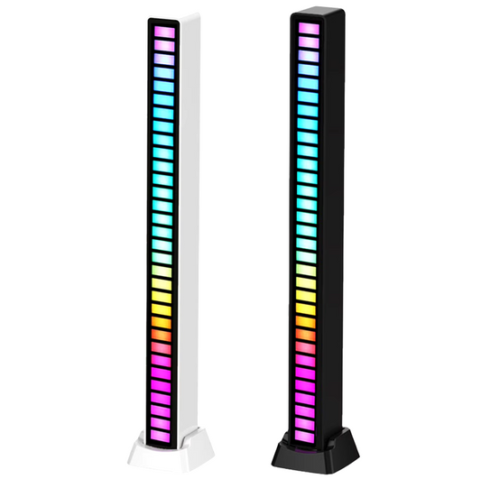 Sound Activated Rhythm Stand LED Lights - USB Type C Rechargeable Music Sound Control Voice Activated  Multicolor Ambient Light